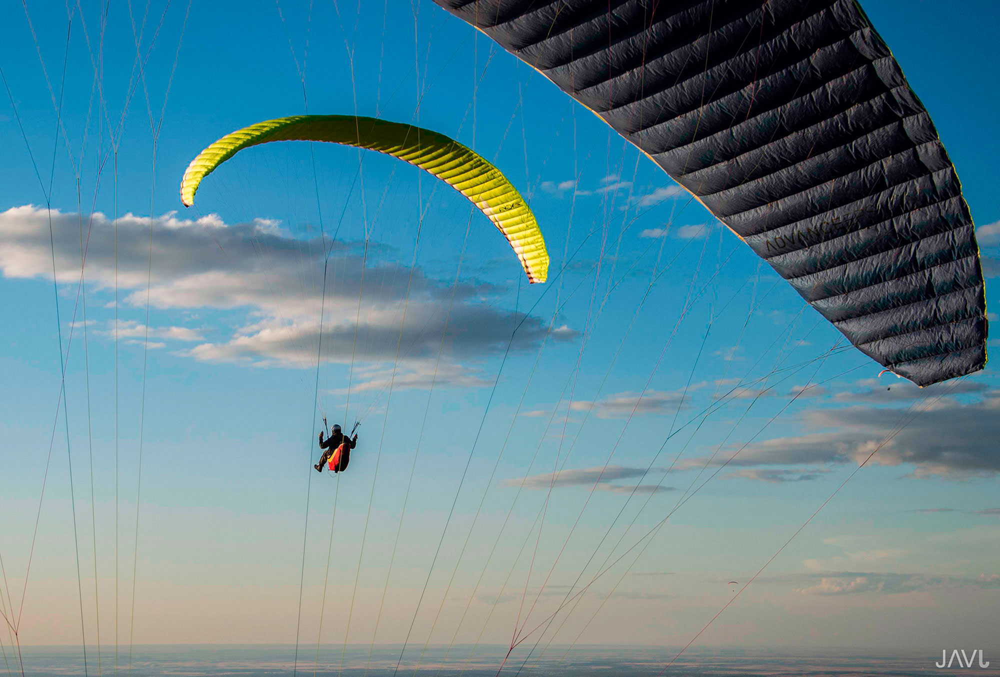 Tras el parapente