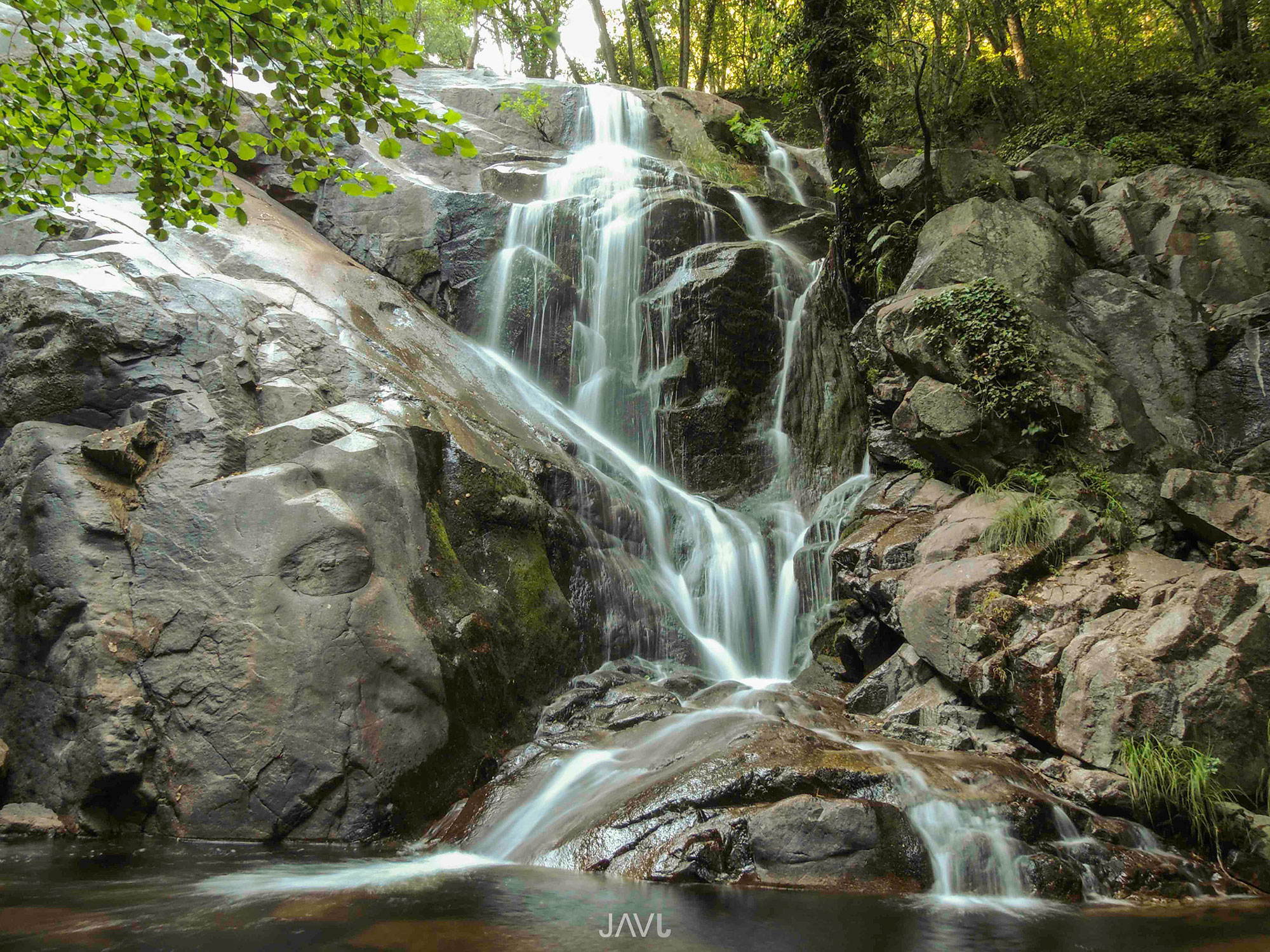 Cascada en la Garganta de las Nogaledas