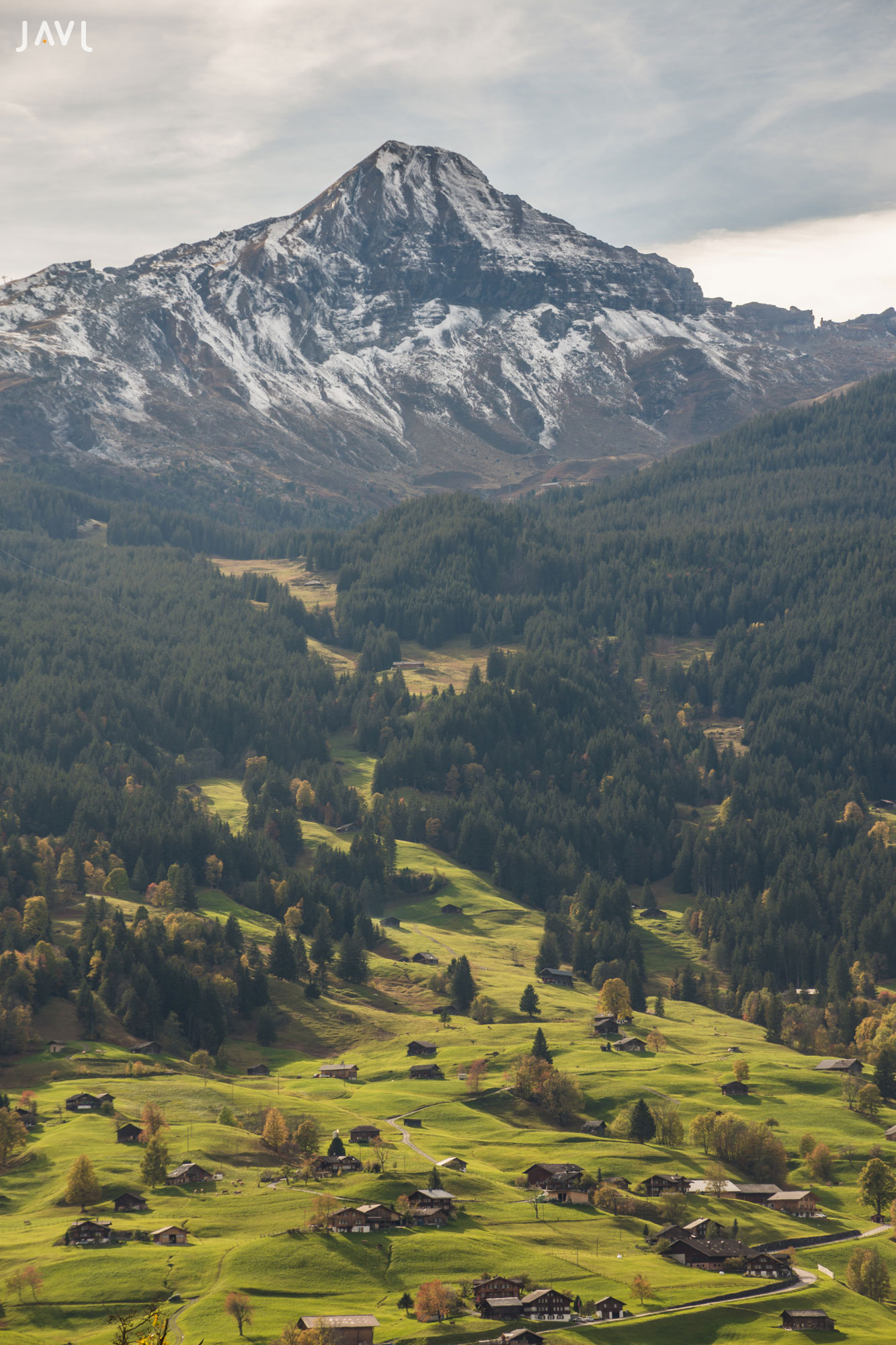 Grindelwald en los Alpes suizos